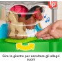 Fisher-Price HWR84 Little People Maneggio dei Cavalli playset con suoni 2 cavalli 1 personaggio e 2 accessori