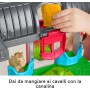 Fisher-Price HWR84 Little People Maneggio dei Cavalli playset con suoni 2 cavalli 1 personaggio e 2 accessori