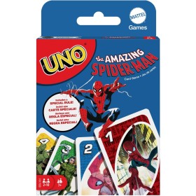 Mattel Games HXY08 UNO The Amazing Spiderman l'iconico gioco di carte per tutta la famiglia