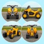 Mini Quad elettrico per bambini con Licenza Ufficiale Caterpillar 6V con Luci a LED e Suoni integrati