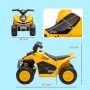 Mini Quad elettrico per bambini con Licenza Ufficiale Caterpillar 6V con Luci a LED e Suoni integrati