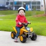 Mini Quad elettrico per bambini con Licenza Ufficiale Caterpillar 6V con Luci a LED e Suoni integrati