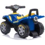 Mini Quad Primi Passi Cavalcabile Per Bambini GoodYear con Luci e Suoni