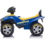 Mini Quad Primi Passi Cavalcabile Per Bambini GoodYear con Luci e Suoni