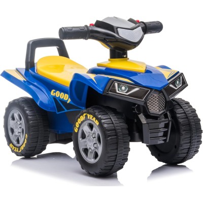 Mini Quad Primi Passi Cavalcabile Per Bambini GoodYear con Luci e Suoni