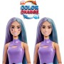 Mattel HTJ19 Barbie Pop Reveal Serie Bubble Tea Taro Milk profumata con cucciolo e 8 accessori a sorpresa cambia colore