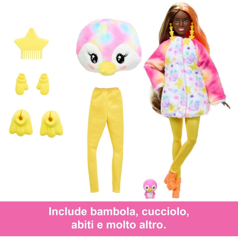 Mattel HRK37 Barbie Cutie Reveal Color Dream Barbie cambia