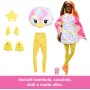 Mattel HRK37 Barbie Cutie Reveal Color Dream Barbie cambia colorecon costume da pinguino tye-die e 10 accessori a sopresa