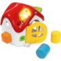 Chicco 0120960 ABC Casina Luci e Suoni elettronico biligue con centro attività forme e incastri