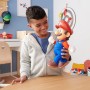 JAKKS Pacific Super Mario Bros Movie Plush di Super Mario posabile alto 35 cm con occhi realistici