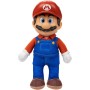 JAKKS Pacific Super Mario Bros Movie Plush di Super Mario posabile alto 35 cm con occhi realistici