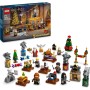 LEGO Harry Potter 76438 Calendario dell'Avvento 2024 Set di Natale con 7 Minifigure e 16 Mini Costruzioni