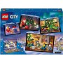 LEGO City 60436 Calendario dell’Avvento Set per il Conto alla Rovescia di Natale con 24 Sorprese