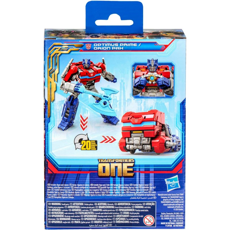 Transformers One Cog Changer Optimus Prime - 10cm Action-Figur