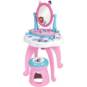 Smoby 7600320254 Gabby's Dollhouse Specchiera 2in1 con Sgabello e 12 accessori Specchio orientabile Smoby 7600320254 Gabby's Dollhouse Specchiera 2in1 con Sgabello e 12 accessori Specchio orientabile