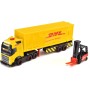 Simba Dickie 203747018 - Camion pesante DHL con luci e suoni