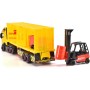 Simba Dickie 203747018 - Camion pesante DHL con luci e suoni