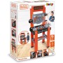 Smoby 7600360732 Black &Decker Banco da lavoro Bricolo One con 79 accessori