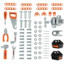 Smoby 7600360732 Black &Decker Banco da lavoro Bricolo One con 79 accessori