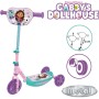 Smoby 7600750912 Monopattino 3 ruote Gabby's Dollhouse con ruote silenziose e pedana antiscivolo