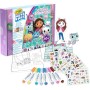 CRAYOLA 75-7170 Activity Set Gabby's Dollhouse con Pagine da colorare Pennarelli Adesivi e Personaggi pop-up