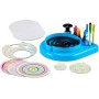 Crayola 74-7640 Spin & Spiral Art Station Set per Creare Mandala con Pennarelli e Inchiostri Colorati