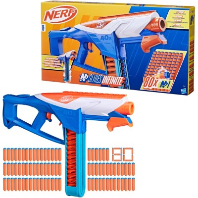 Hasbro F8631 Nerf N Series blaster Infinite e 80 dardi N1