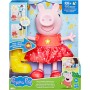 Hasbro F8873 Peppa Pig bambola di Peppa festa tra le pozzanghere con 55 suoni e reazioni