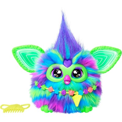 Hasbro F8901 Furby Galaxy Si Illumina al Buio Peluche interattivo