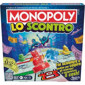 Hasbro F8995 Monopoly Lo Scontro gioco da tavolo per feste in famiglia