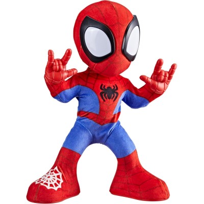 Hasbro F6722 Marvel Spidey e i Suoi Fantastici Amici Peluche interattivo Spidey Dance 'N Crawl