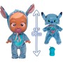 IMC Toys 922235 Cry Babies Disney Stitch Piange Lacrime Vere e Suoni Realistici