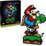 LEGO Super Mario 71438 Mario and Yoshi Kit Personaggi Pixelati con Funzioni Mobili