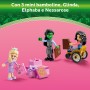 LEGO Wicked 75681 Glinda Elphaba e Nessarose all’Università di Shiz con Barca Casa delle Bambole e 3 Minifigure