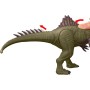 Mattel HXF52 Jurassic World: Teoria del Caos Becklespinax Battaglie Ruggenti con elementi sonori e d'azione