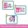 Mattel HJR77 Barbie Loft Casa delle Vacanze Plyaset con Bambola e 4 Aree di Gioco e 11 Accessori