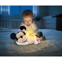 Clementoni 17958 Baby Minnie Mindfulness Plush Peluche Disney Musicale Rilassante Cromoterapia Luci e Melodie