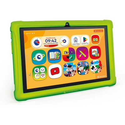 Clementoni 16795 Clempad Tablet Educativo 3-6 anni Schermo 10 Pollici IPS HD Screen Memoria 32 GB RAM 2G Android 13