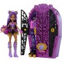 MAttel HXH85 Monster High Segreti da Brivido Clawdeen Wolf Misteri Mostruosi con guardaroba e accessori