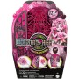 Mattel HXH84 Monster High Segreti da Brivido Draculaura Misteri Mostruosi con Guardaroba e accessori