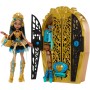 Mattel HXH86 Monster High Segreti da Brivido Cleo de Nile Misteri Mostruosi con Guardarobae accessori