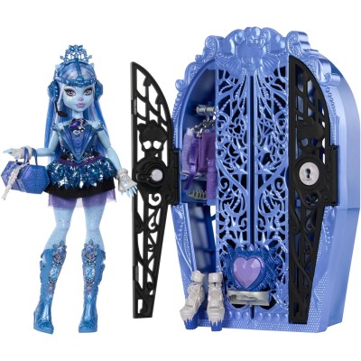 Mattel HXH87 Monster High Segreti da Brivido Abbey Bominable Misteri Mostruosi con Guardaroba e accessori