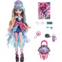 Mattel HXH82 Monster High Lagoona Blue Monster Fest con outfit glamour e accessori a tema