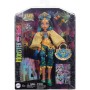 Mattel HXH81 Monster High Cleo de Nile Monster Fest con outfit glamour e accessori a tema festival musicale