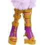 Mattel HXH80 Monster High Clawdeen Wolf Monster Fest con outfit glamour e accessori a tema festival musicale