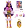 Mattel HXH80 Monster High Clawdeen Wolf Monster Fest con outfit glamour e accessori a tema festival musicale