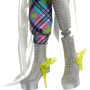 Mattel HXH79 Monster High Frankie Stein Monster Fest con outfit glamour e accessori a tema festival musicale