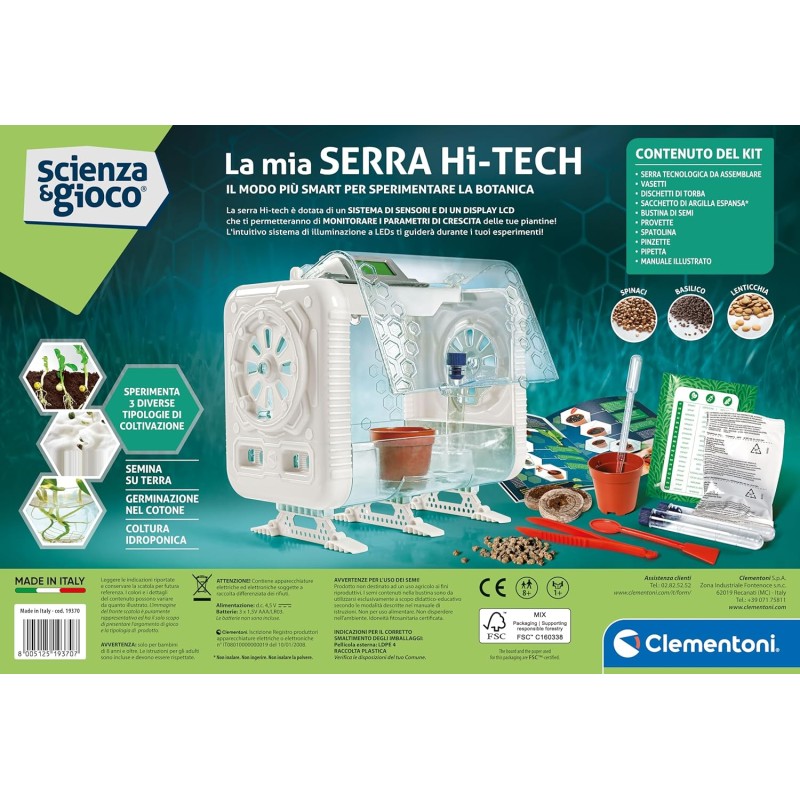 Bambini Clementoni Orto Botanico Orto Scienze E Gioco
