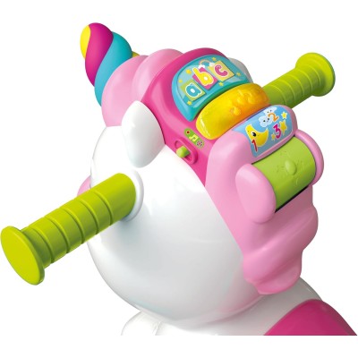 VTech Little Love Dolce Unicorno, Bambola interattiva che parla e insegna i colori, premendo la pancia potrai ascoltare le cure necessarie e imparare sul tuo mondo animale (3480-526322