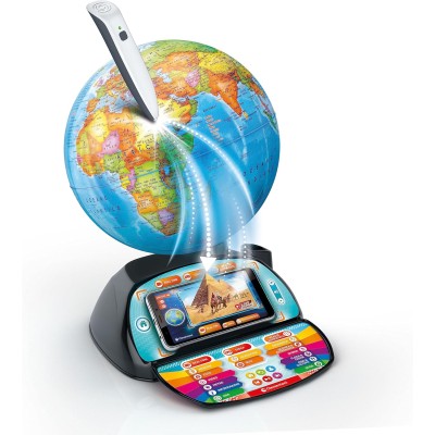 Mappamondo Interattivo Parlamondo - Con Penna Parlante 6 Lingue, Diametro 30cm, Per Bambini - Foto 7